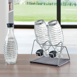 Suport pentru Sticle Metaltex 323002, gri, 21x17x14 cm, material de calitate - Img 2