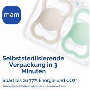 Suport pentru suzeta MAM Perfect 2 bucati, 6 luni, roz, sterilizator inclus - Img 6
