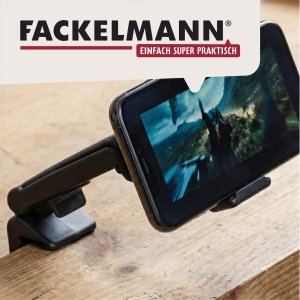 Suport Smartphone Fackelmann Compact, pentru 4,7-6,9 inch, din plastic robust - Img 7
