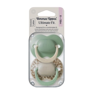 Suport suzeta Tommee Tippee Ultimate Fit, 6-18 luni, 2 bucati, design natural - Img 7