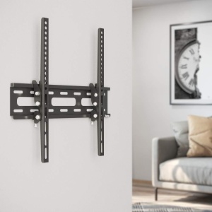 Suport TV Hama, neigabil, 32-75 inch, capacitate 40 kg, culoare neagra - Img 6
