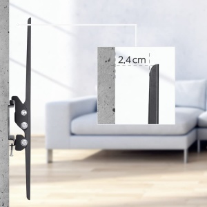 Suport TV Hama Neigbar 32-75 inch Negru VESA 400x400 - Img 4
