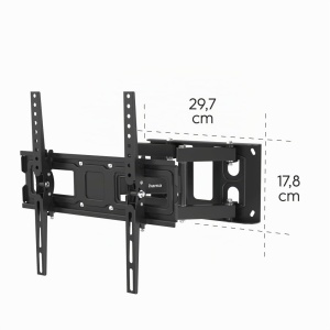 Suport TV Hama Schwenkbar Neigbar 32-75 Zoll, VESA 400x400, Flexibilitate Totala - Img 6