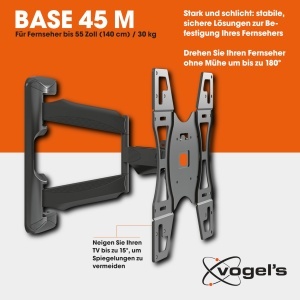 Suport TV Vogels BASE 45M pentru televizoare de 32-55 inch, max. 30 kg - Img 2