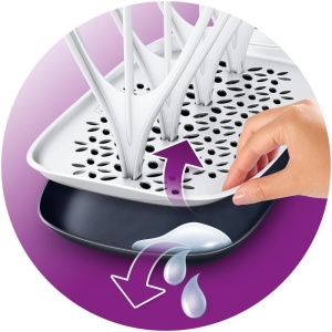 Suport uscare Philips Avent SCF14900 cu tava detasabila si capacitate 8 sticle - Img 6