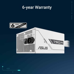Sursa de alimentare ASUS Prime 750W Bronze White Edition 80 Bronze Alb - Img 6