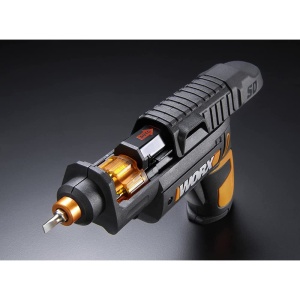 Surubelnita cu acumulator WORX WX255 cu schimbare automata a magaziei de biti si suport optional pentru insurubare rapida si fara efort - surubelnita 4V cu baterie Li-Ion incl. 5 biti si 1 pre-burghiu - Img 3