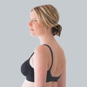 Sutien confort Medela, model Comfy, bumbac elastic, negru, marimea S - Img 2