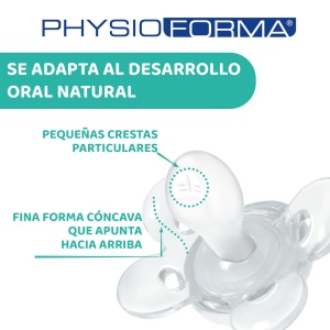 Suzeta Chicco PhysioForma Comfort 0-6 luni, Suzeta pentru bebelusi cu tetina din silicon, sustine respiratia fiziologica si dezvoltarea corecta a gurii, albastru in diferite culori, 2 bucati - Img 3