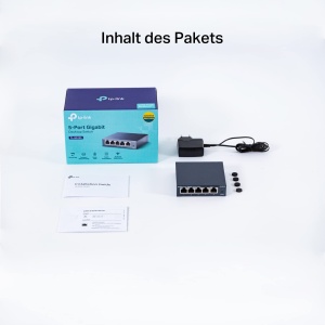 Switch de retea TP-Link TL-SG105, 5 porturi Gigabit, metalic - Img 7