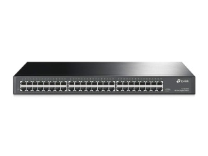 Switch Gigabit TP-Link TL-SG1048, 48 Porturi RJ-45, Rack-Montabil, Negru