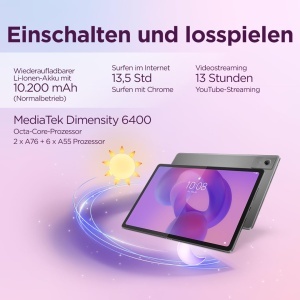 Tableta Lenovo Idea Tab Plus 12.1 8GB RAM 128GB Android Gri - Img 3