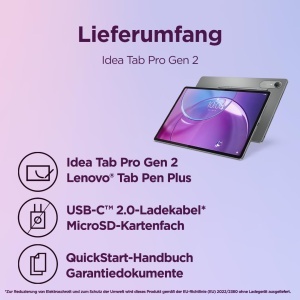 Tableta Lenovo Idea Tab Pro Gen2 8GB RAM 128GB Display 13 Gri - Img 13