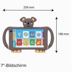 Tableta pentru copii Logicom Logikids 7, 7 inch, 3000 mAh, Android 13, Negru - Img 3