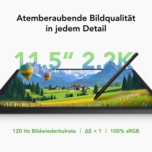 Tableta TCL NXTPAPER 11 Plus, 11.5, 256GB, 8GB RAM, gri - Img 3