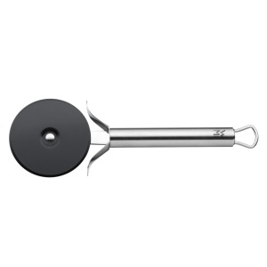 Taietor de pizza WMF Profi Plus 19,8 cm, roata de aluat acoperita, rola de pizza, taietor de pizza, otel inoxidabil Cromargan partial mat, poate fi spalat in masina de spalat vase