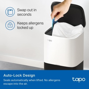 Tapo RVA200 Saci de praf de unica folosinta pentru aspirator robot compatibil Tapo RV30 Plus set 3 bucati - Img 3
