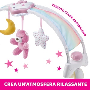 Tarc de joaca Chicco Regenbogen, 2in1 cu noapte si muzica, pentru copii 0-6 luni - Img 3