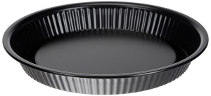 Tarta Ballarini Patisserie, Aluminiu, 28 cm Diametru, Negru