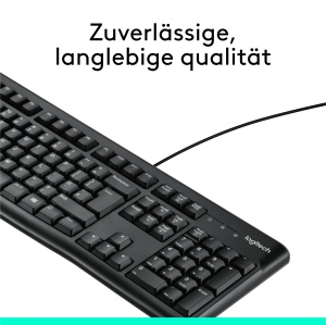Tastatura cablata Logitech K120, design ergonomic, compatibila Windows - Img 3