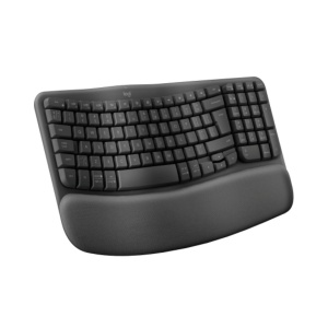Tastatura ergonomica Logitech Wave Keys, wireless, grafit, layout US QWERTY - Img 2