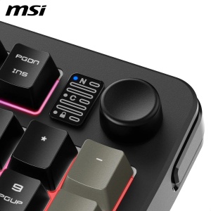 Tastatura gaming MSI Forge GK110 Membrana, RGB, Hotkeys multimedia - Img 4