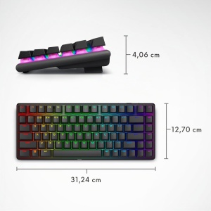 Tastatura gaming wireless Alienware Pro WR47C, 75 compacta, RGB, Hot-Swap - Img 11