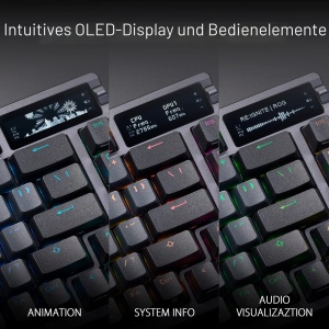 Tastatura mecanica gaming ASUS ROG Azoth, 75, Metal, Bluetooth, USB-C - Img 2