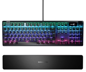 Tastatura mecanica SteelSeries Apex 7 - OLED, Switch-uri rosii, Layout AZERTY - Img 2