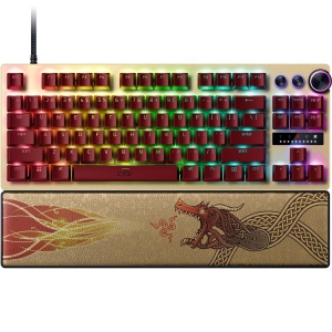 Tastatura Razer Huntsman V3 Pro Tenkeyless Dragon Lore Switch-uri Optice Rapid Trigger