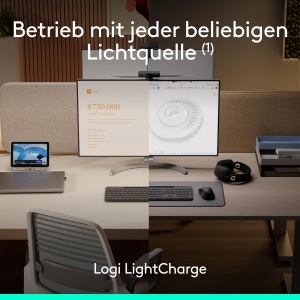Tastatura Wireless Logitech Signature Slim Solar K980, Autonomie 10 Ani, 70 Plastic Reciclat - Img 2
