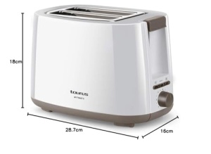 Taurus Mytoast II Toaster 750W Alb 7 Nivele de Prajire - Img 7