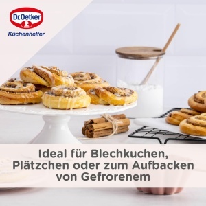Tava de copt Dr. Oetker Classic extensibila 37-52 cm, antiaderenta, otel, made in Germany - Img 8