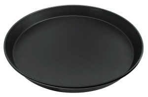 Tava de copt Zenker Pure, rotunda, 30 cm, neagra, cu antiaderenta
