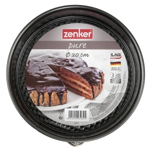Tava de copt Zenker Springform 20 cm, Antiaderenta, Negru - Img 2