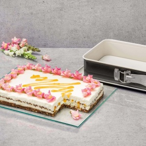 Tava dreptunghiulara Dr. Oetker 28 cm cu antiaderenta si protectie la scurgeri - Img 2