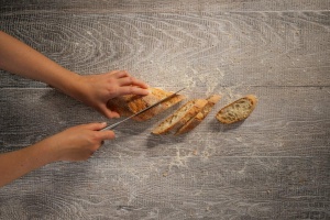 Tava pentru Baguette Zenker 3er, Antiaderenta, Hitzebestabila pana la 230C, Aurie - Img 5