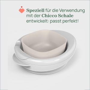 Tava pentru copii Chicco Pappa Calda, design ergonomic, 0 BPA, roz - Img 6