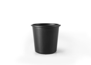 Tava pentru deserturi IBILI Dariole, 6 forme, 100 ml, negru