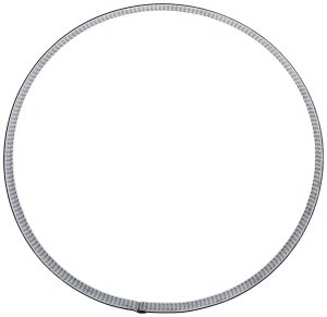 Tava perforata pentru tort Lacor 68548, inox, gri, 18 x 18 x 4 cm - Img 3