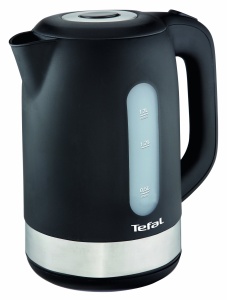 Tefal Snow KO3308, plastic, 1.7 litri, Negru