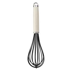 Tel din silicon KitchenAid Classic rezistent la temperaturi de pana la 232degC maner ergonomic culoare migdala