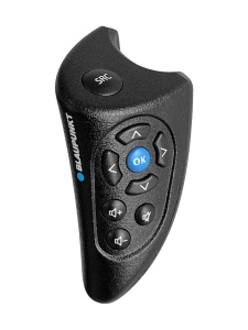 Telecomanda pentru volan Blaupunkt RC-26, design retro, 9 butoane, negru mat