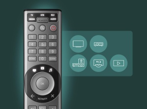 Telecomanda Universala One For All Smart Control Pro 5, 5 dispozitive, aplicatie gratuita - Img 5