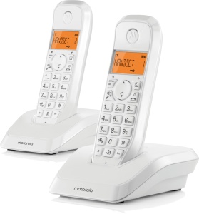 Telefon fara fir Motorola S1202 Alb functie blocare apeluri mod Nu deranja