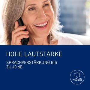 Telefon fara fir Panasonic KX-TGM420GB cu amplificare sunet mod Slow-Talk compatibilitate aparate auditive - Img 3