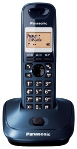 Telefon fix wireless Panasonic KX-TG2511, ecran LCD 1,4 inch, culoare albastru - Img 2