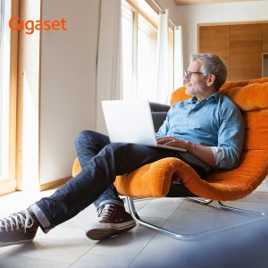 Telefon Gigaset DL780 Plus cu mobil, extralaut, compatibil cu aparate auditive, negru - Img 6