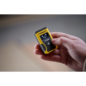 Telemetru laser STANLEY TLM40, 12 m, afisaj negru cu text luminos, masuratori precise - Img 4