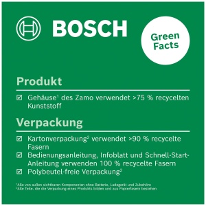 Telemetru laser Zamo de generatia a 4-a Bosch (masurare simpla si precisa pana la 25 m, baterii reincarcabile prin USB-C, cu interfata adaptor, intr-o cutie) - Img 3